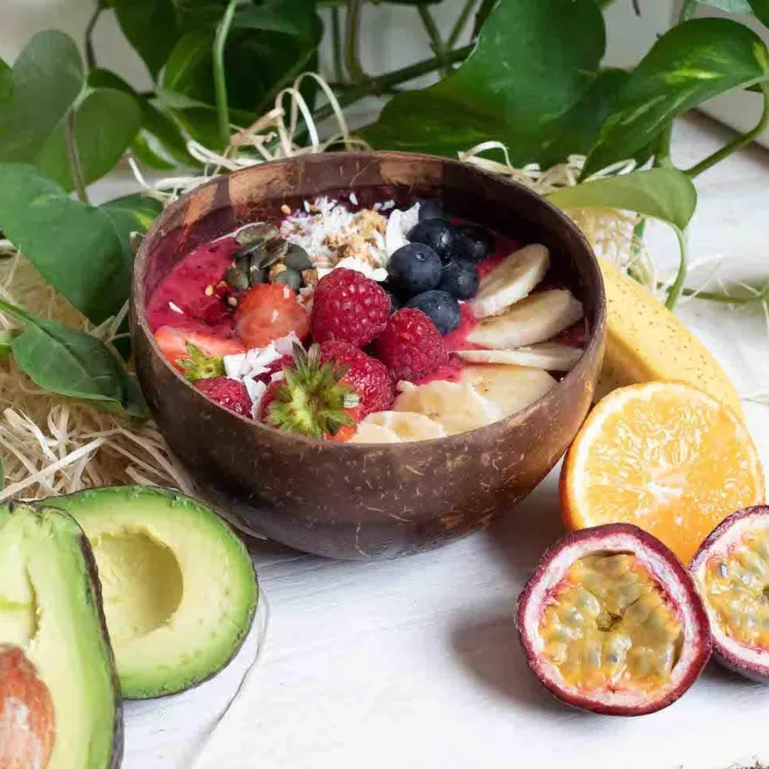Coconut Bowl | Unique Hand-Crafted Serveware | Polished | Earthy