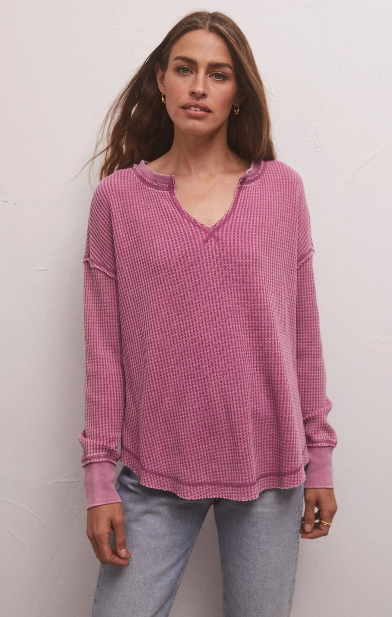 Driftwood Thermal Long Sleeve Top