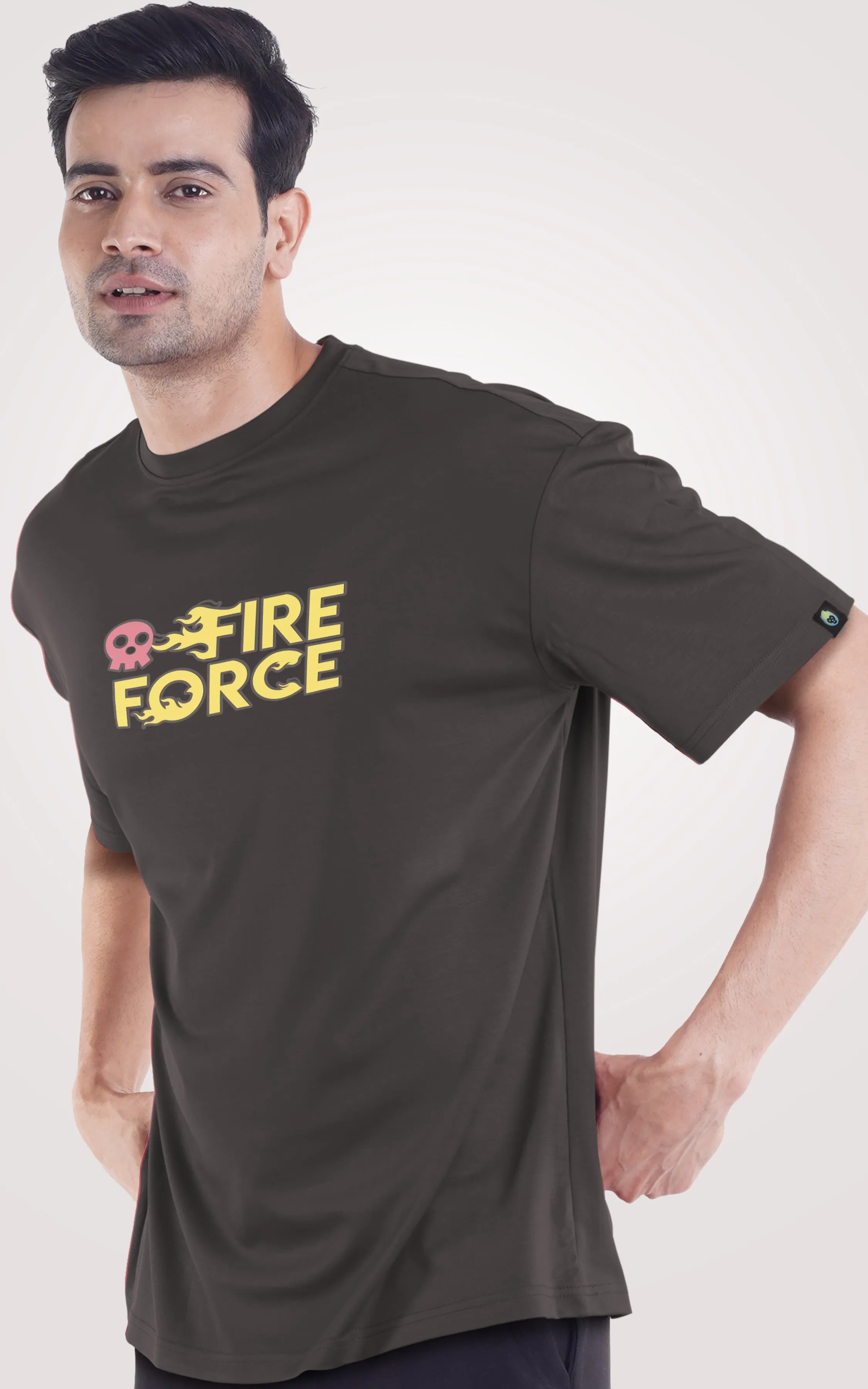 Fire Force Printed Oversized T-Shirt