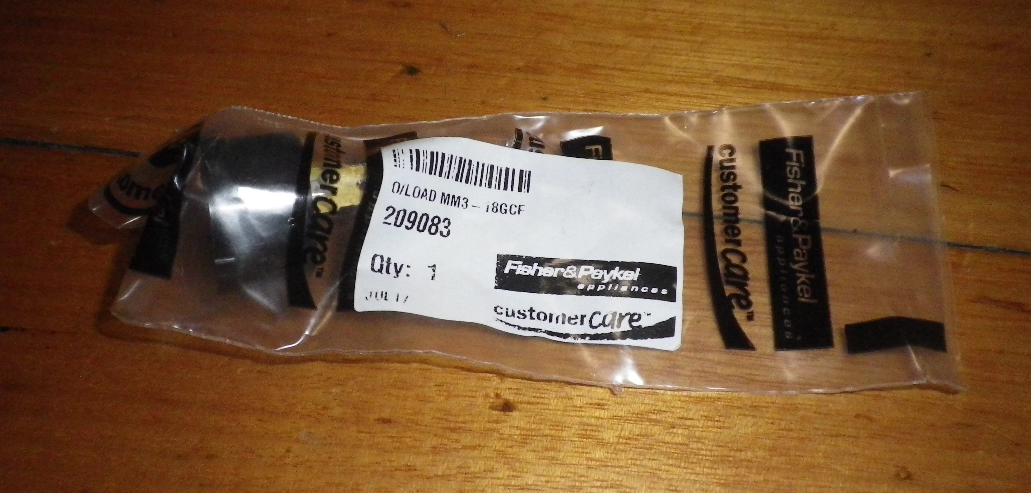 Fisher & Paykel Fridge Compressor Overload Cutout - Part # FP209083, MM3-18GCF