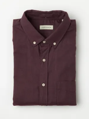 Flannel Shirt Populus Bordeaux