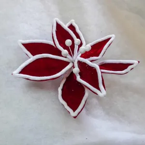 Flower 26cm Velvet