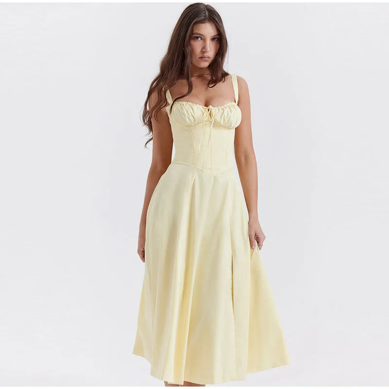 FLYTONN-Sexy spring and summer dresses, party dresses, graduation gifts,Helen High Split Dress