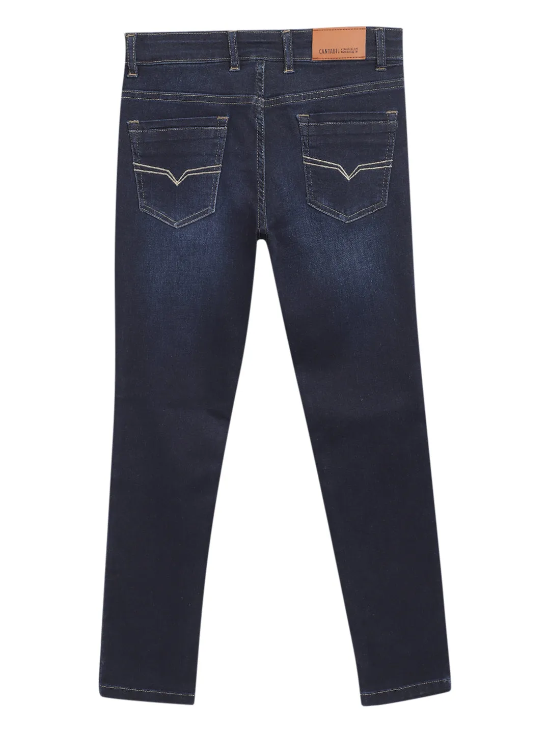 Girls Dark Mercerised Denim