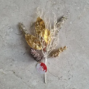 Gold winter twig