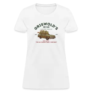 “Griswold’s Tree Farm-Christmas”-Women's T-Shirt