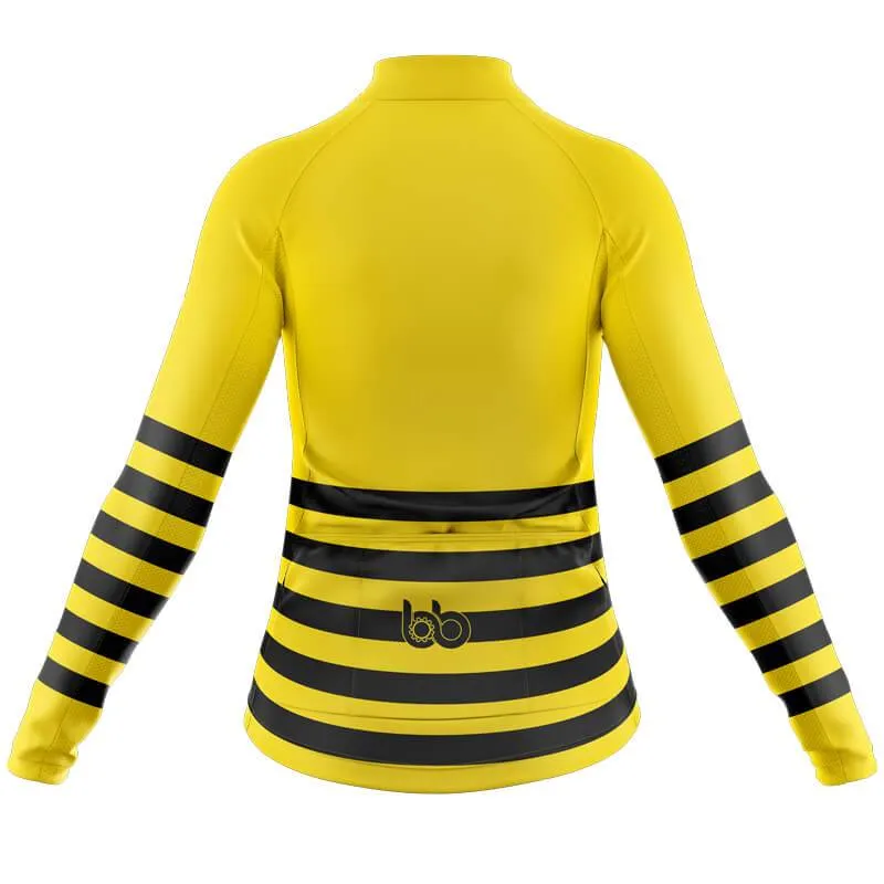 Half Stripes Thermal Club Jersey (YELLOW)