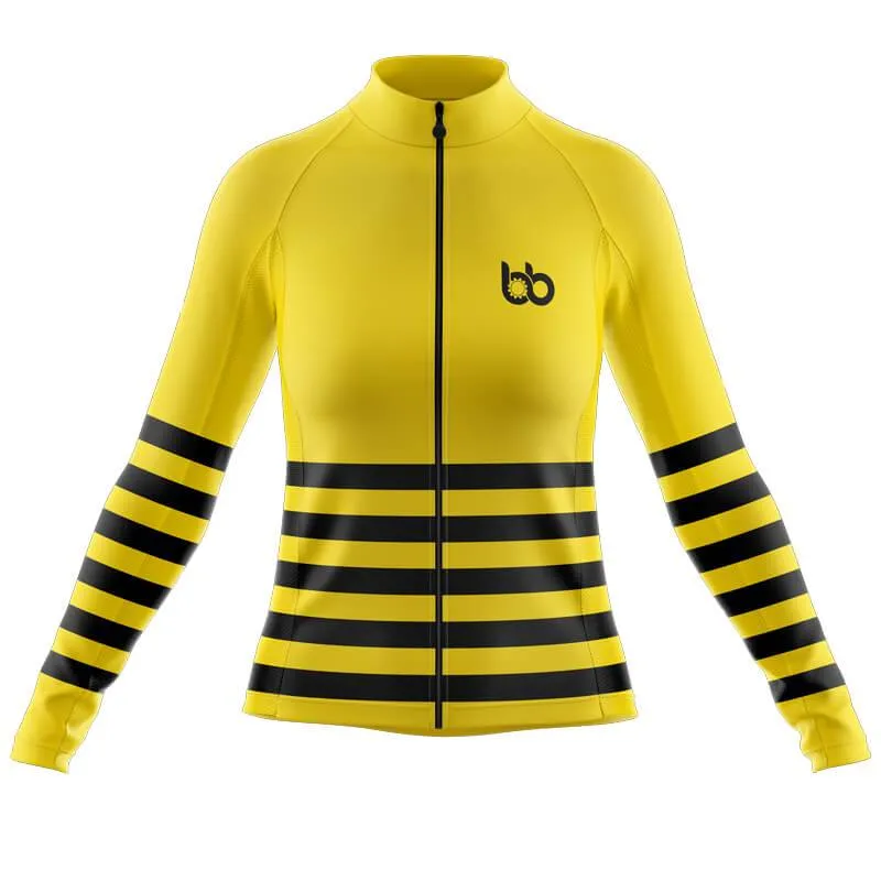 Half Stripes Thermal Club Jersey (YELLOW)