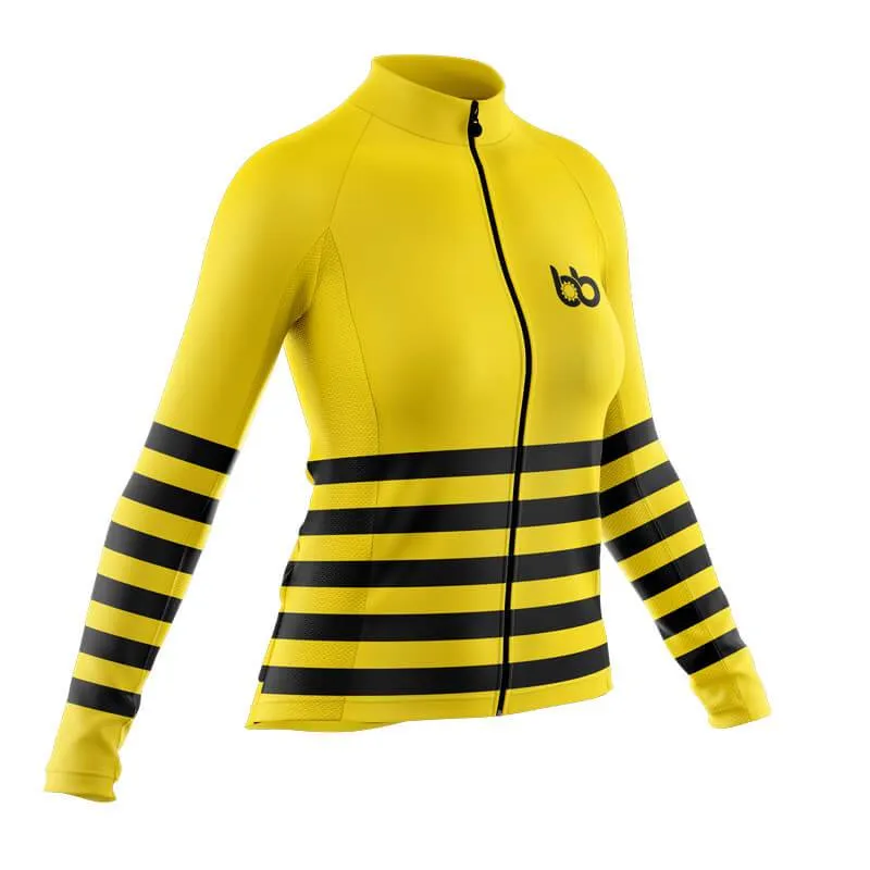 Half Stripes Thermal Club Jersey (YELLOW)