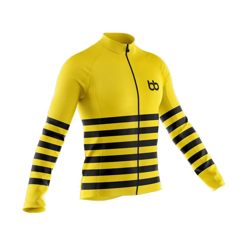 Half Stripes Thermal Club Jersey (YELLOW)