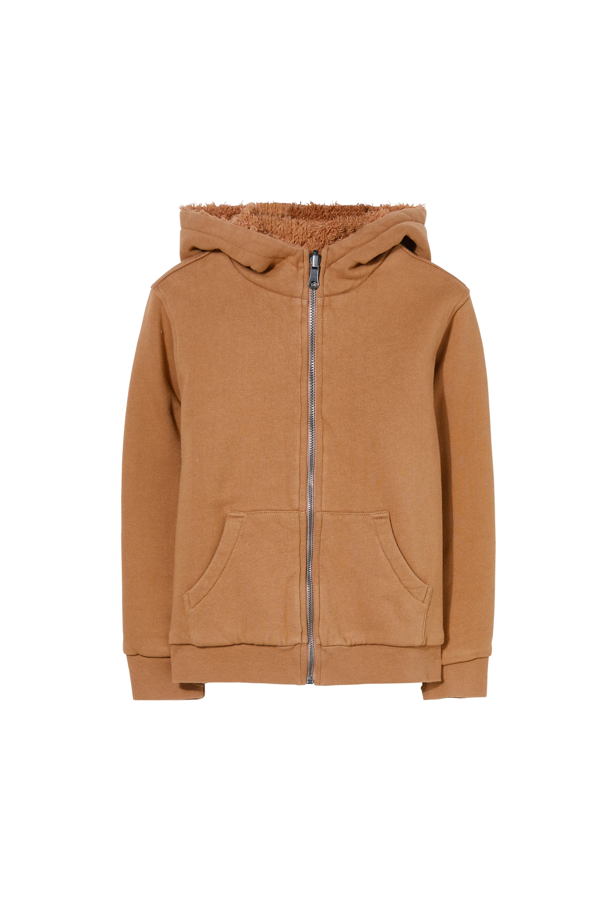 HOOPER Tobacco - Reversible Zipped Hoodie