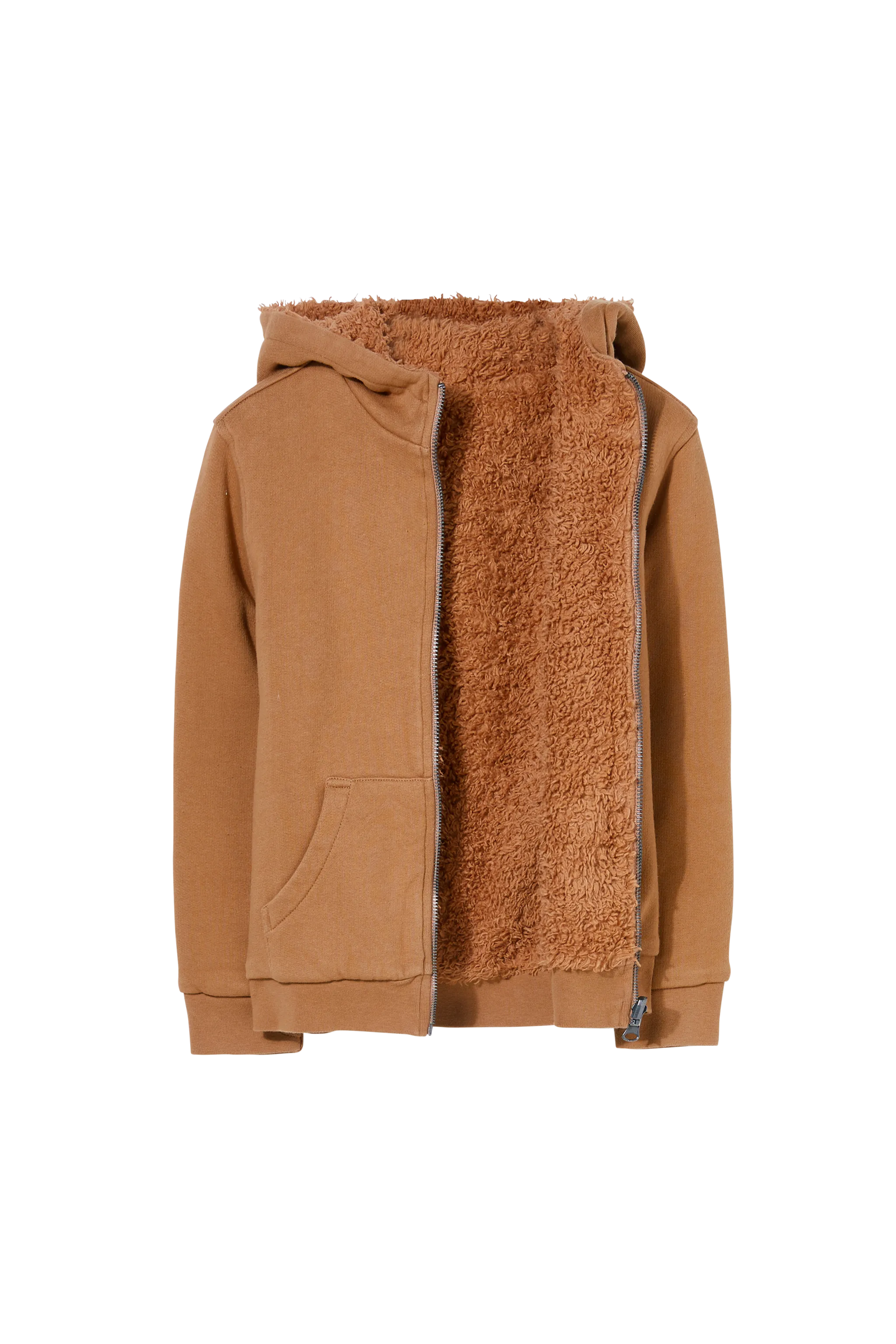 HOOPER Tobacco - Reversible Zipped Hoodie