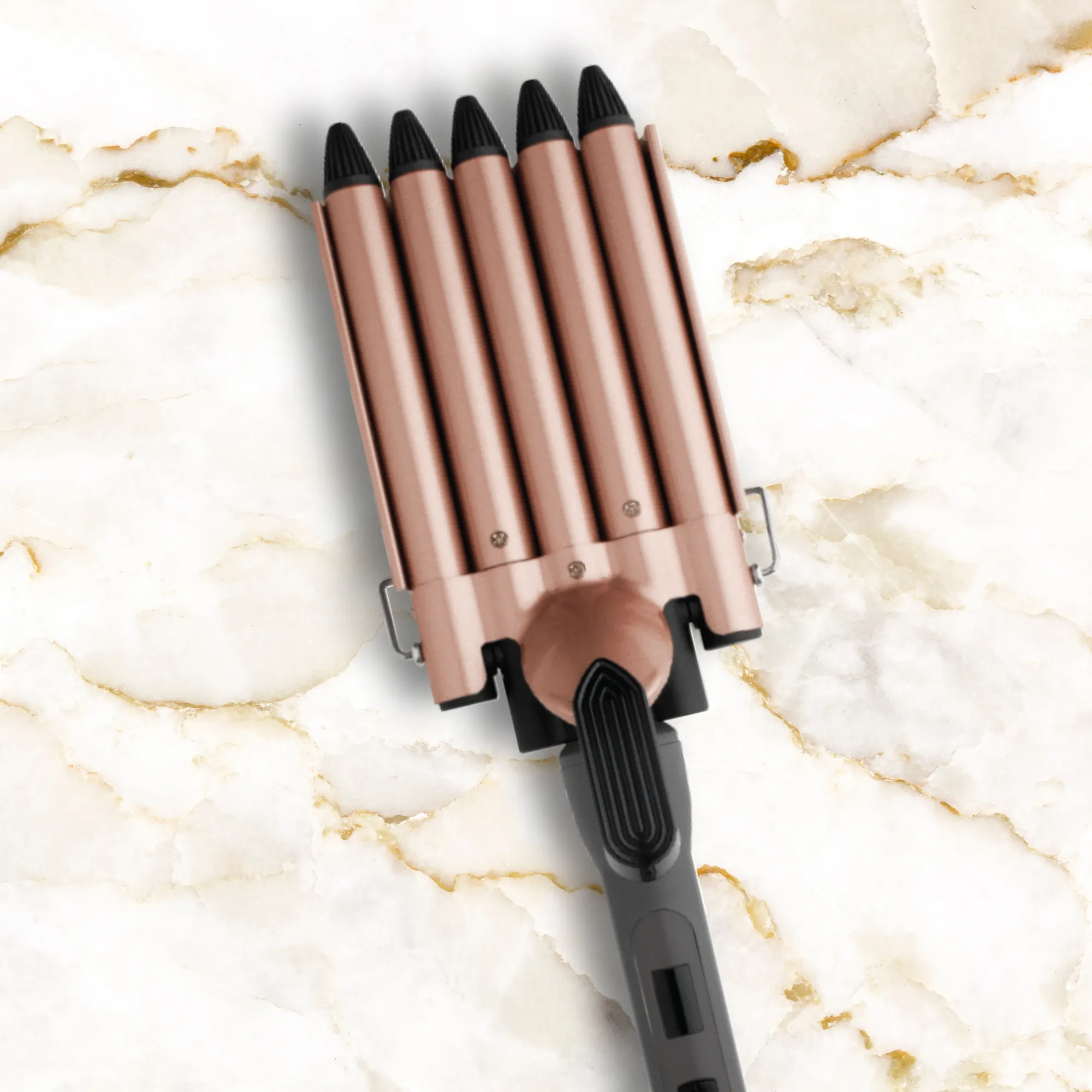 Hot & Hotter 5 Barrel Digital Ceramic Curling Iron 3/4 Inch