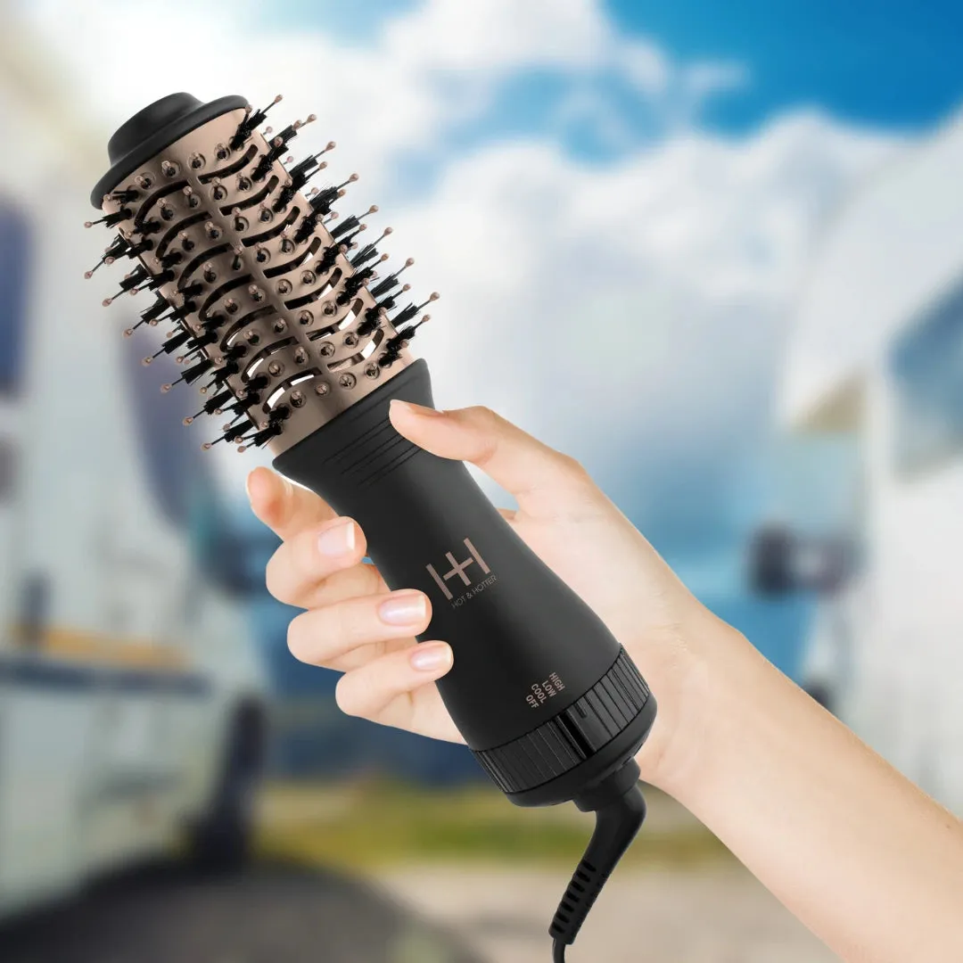 Hot & Hotter Mini One Step Hair Styler Dryer