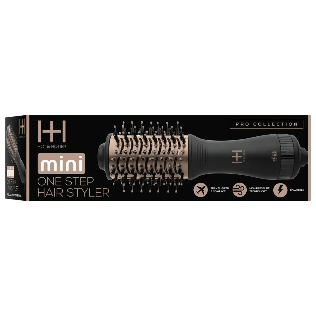 Hot & Hotter Mini One Step Hair Styler Dryer