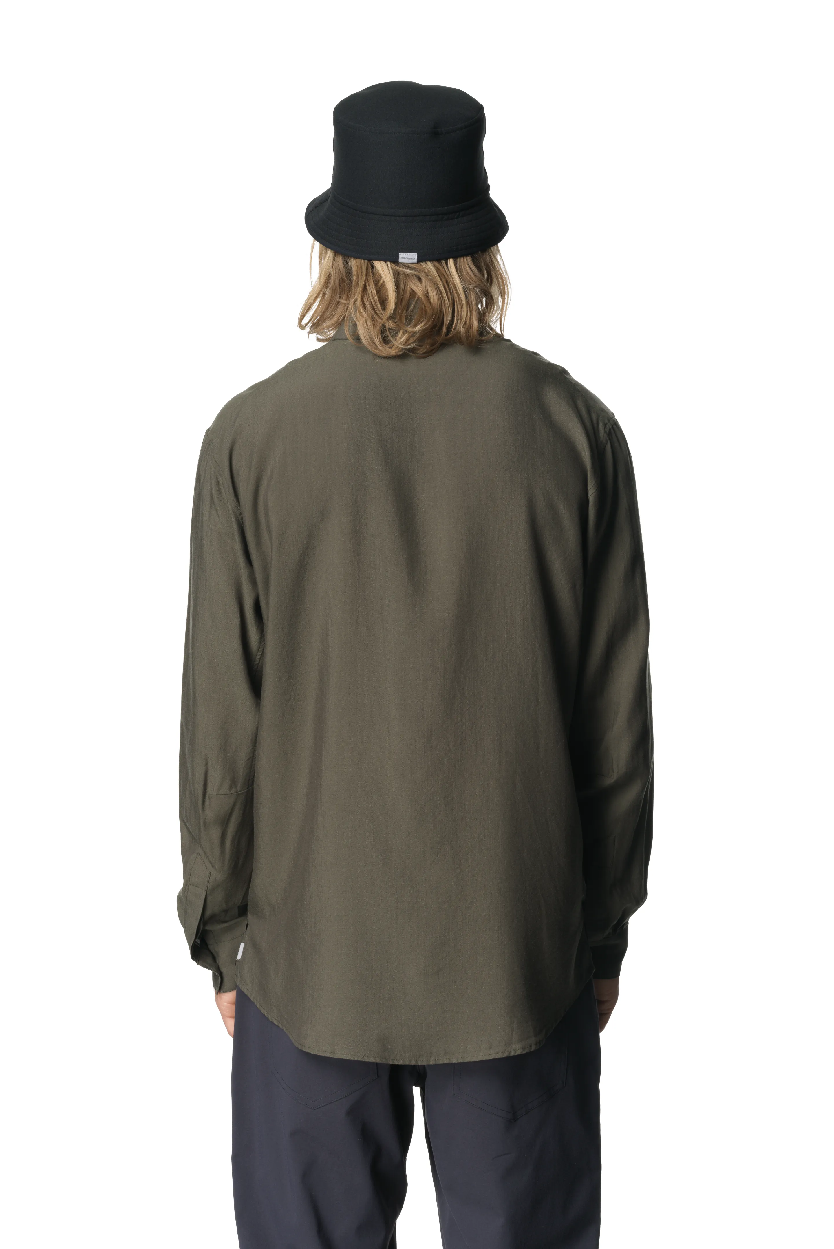 Houdini Men&#x27;s Tree Longsleeve Shirt Dawn Green | Buy Houdini Men&#x27;s Tree Longsleeve Shirt Dawn Green here | Outnorth