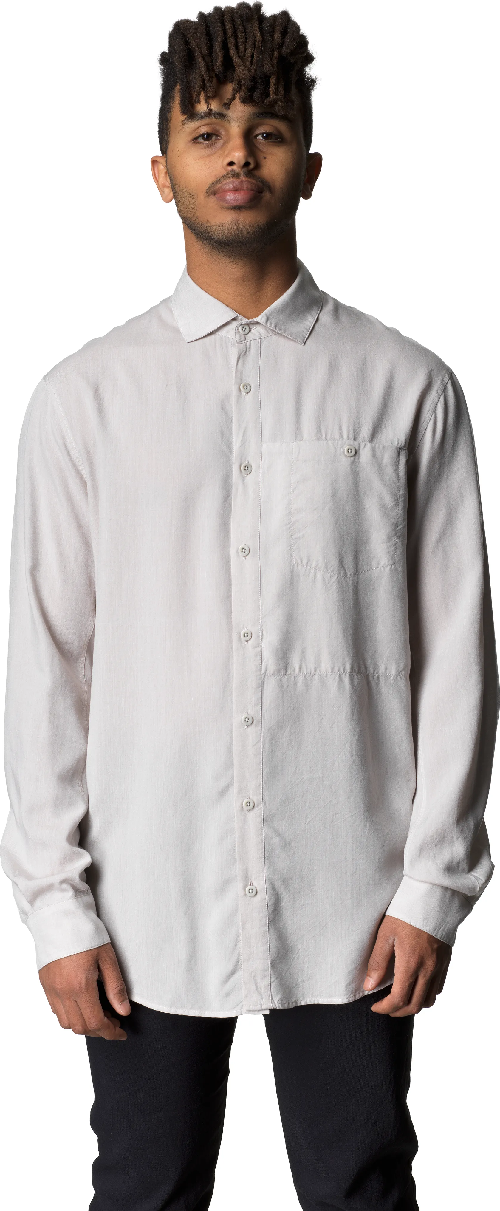 Houdini Men&#x27;s Tree Longsleeve Shirt Sandstorm Light | Buy Houdini Men&#x27;s Tree Longsleeve Shirt Sandstorm Light here | Outnorth