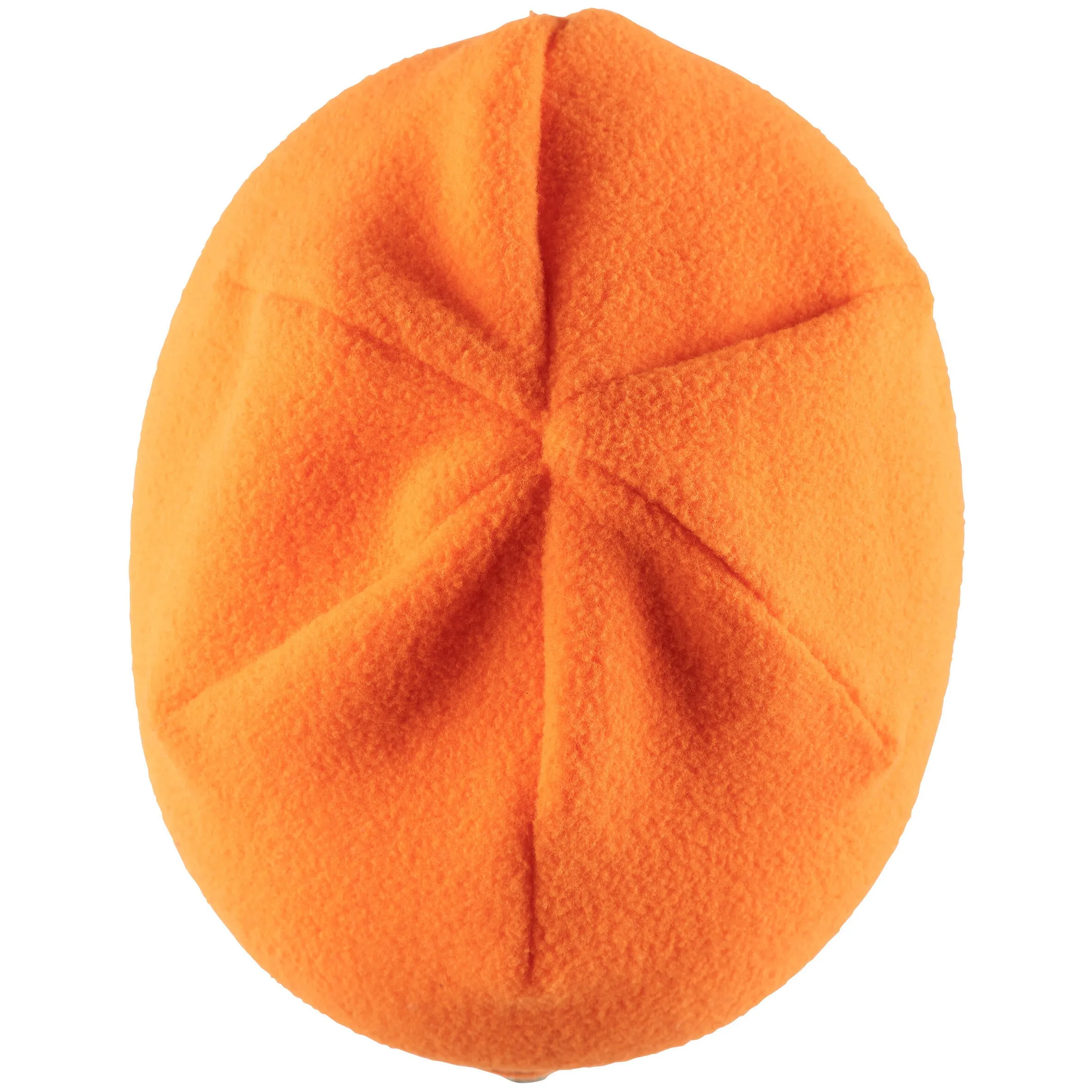 Hunting cap fleece 100 orange children's SOLOGNAC, neon blood orange