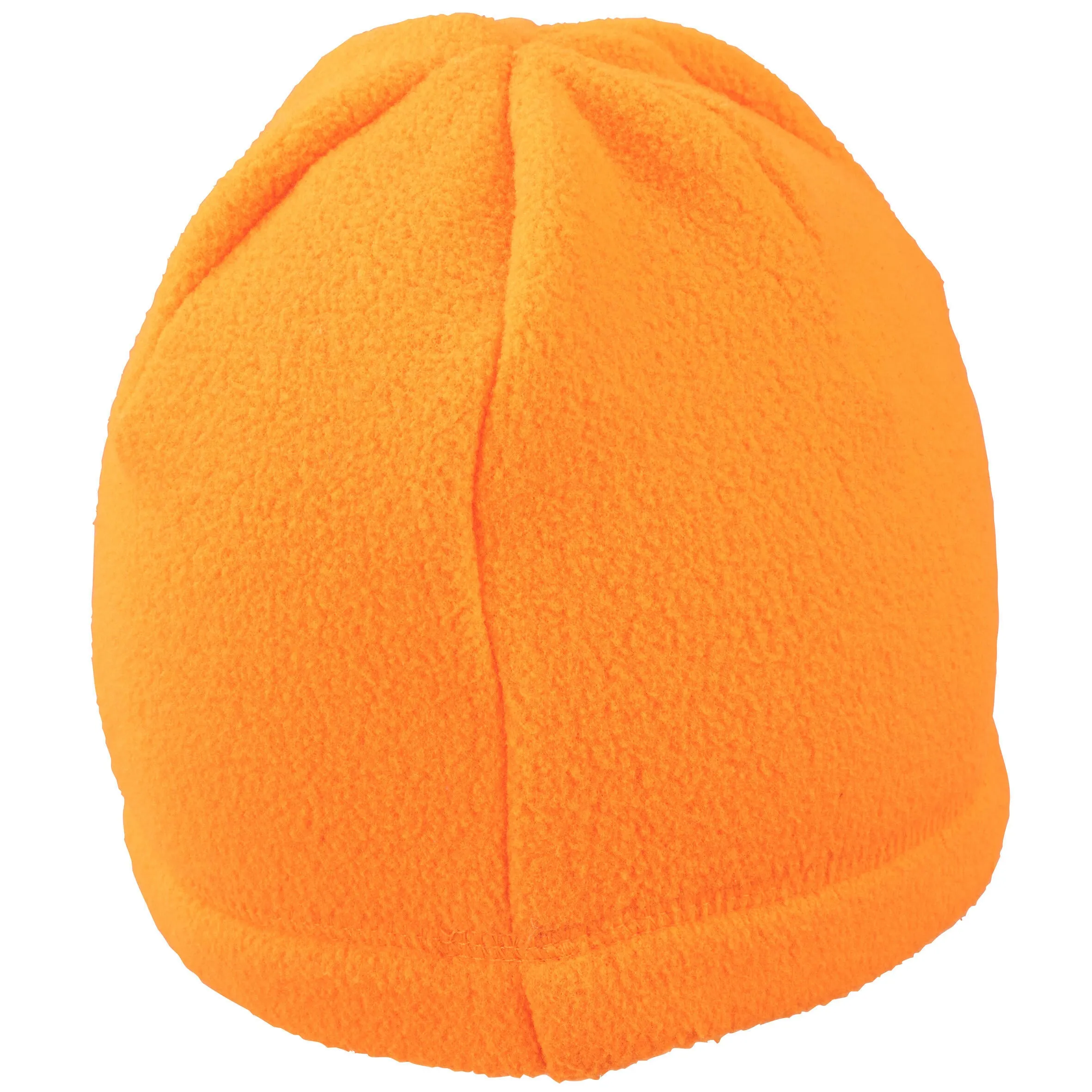 Hunting cap fleece 100 orange children's SOLOGNAC, neon blood orange
