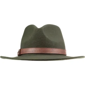 Hunting hat 100 water-repellent green SOLOGNAC, dark khaki