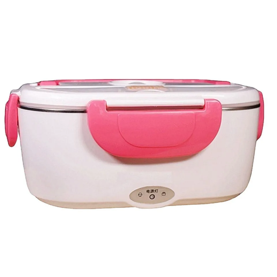 Insulated Lunch Box Large Capacity Heated Electric Lunch Box Stainless Steel Car Bento Box