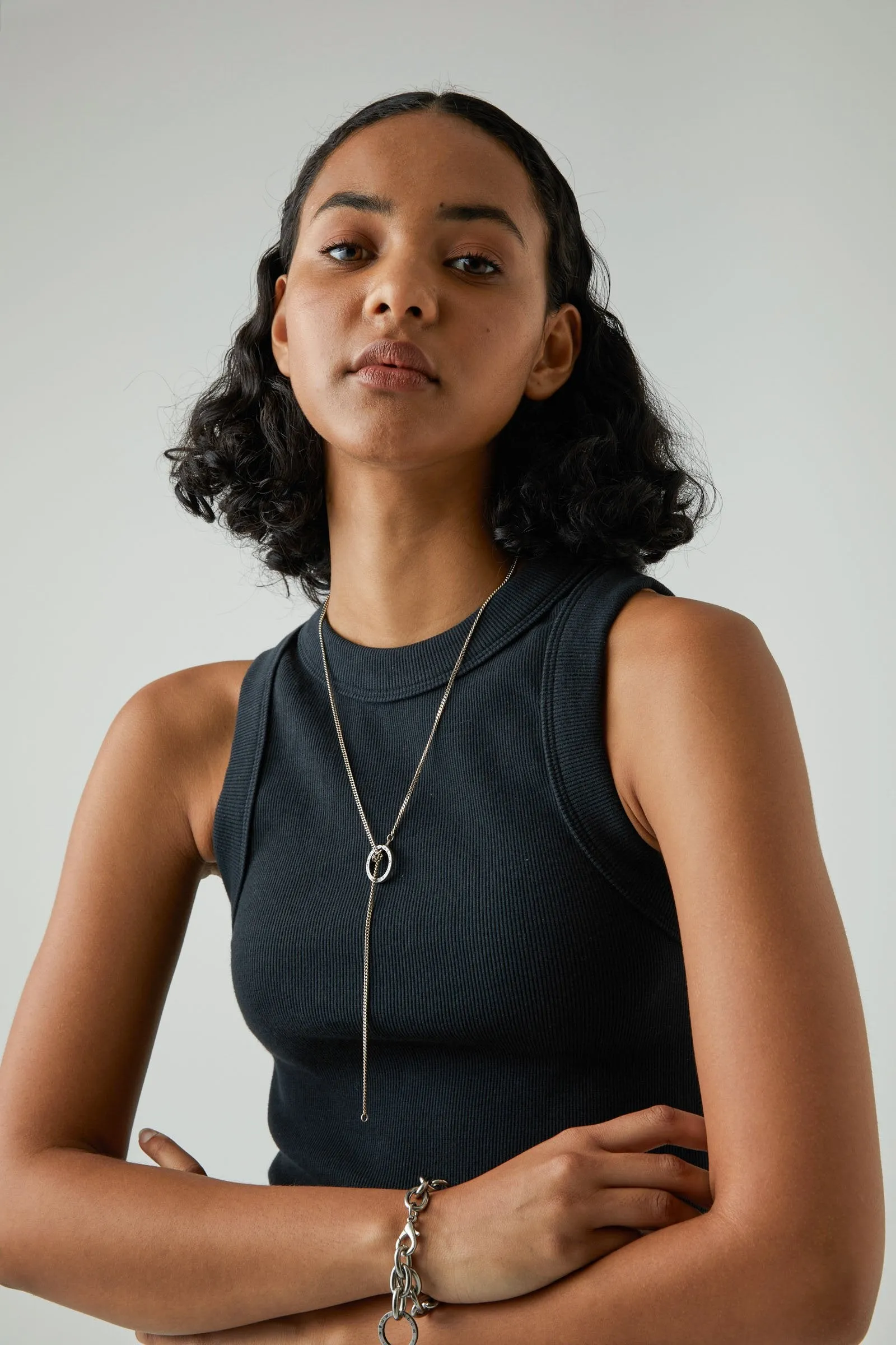 Jonesy Singlet - Black