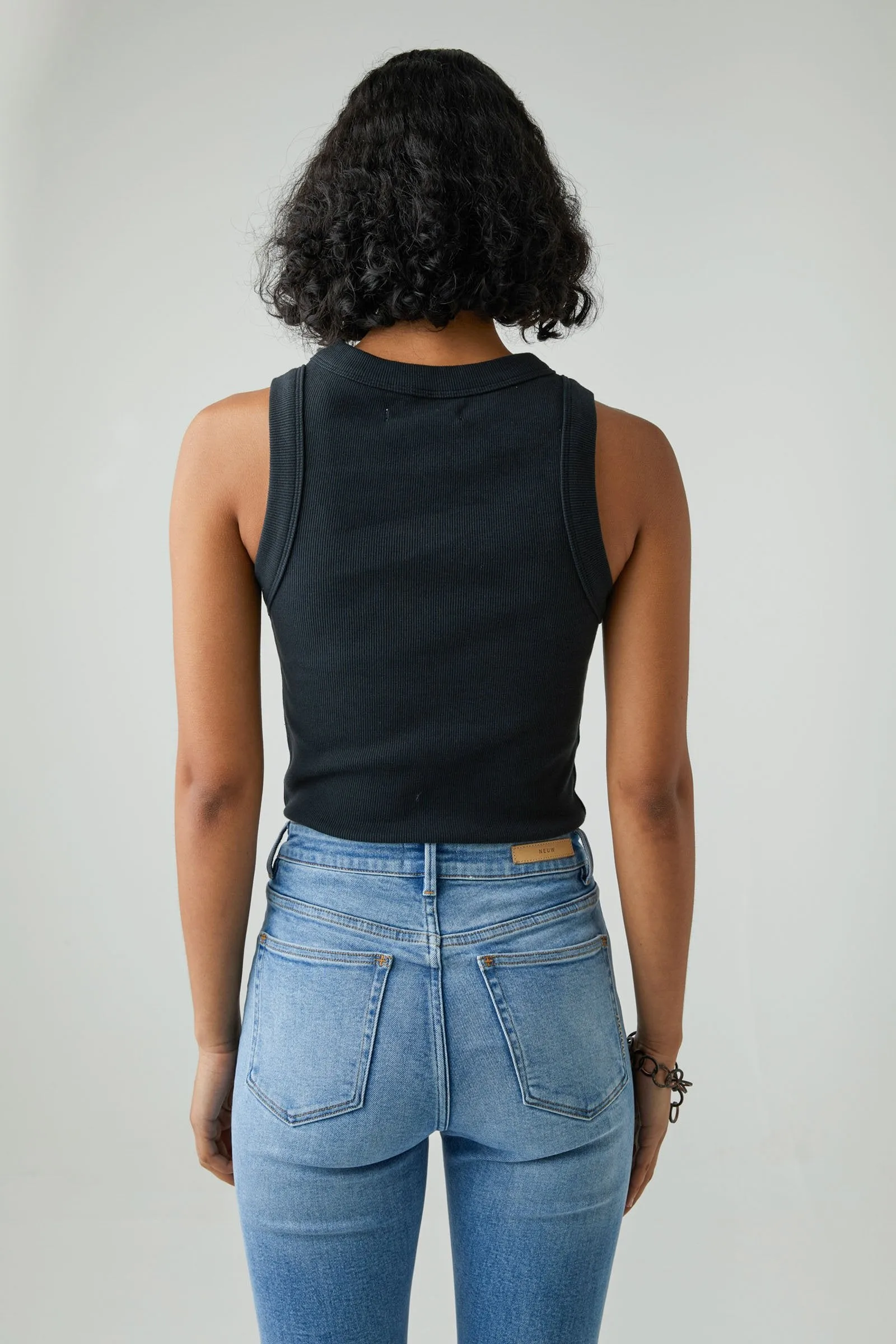 Jonesy Singlet - Black