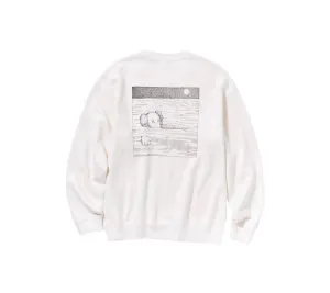 KAWS x Uniqlo Longsleeve Sweatshirt Off White