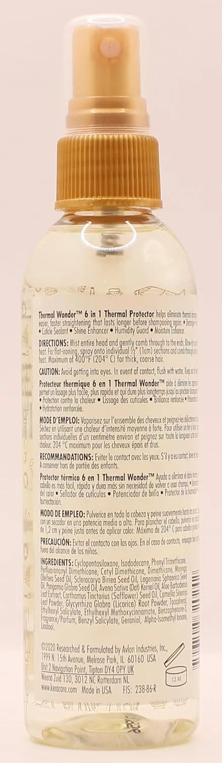 Keracare Thermal Wonder 6 In 1 Thermal Protector 120ml
