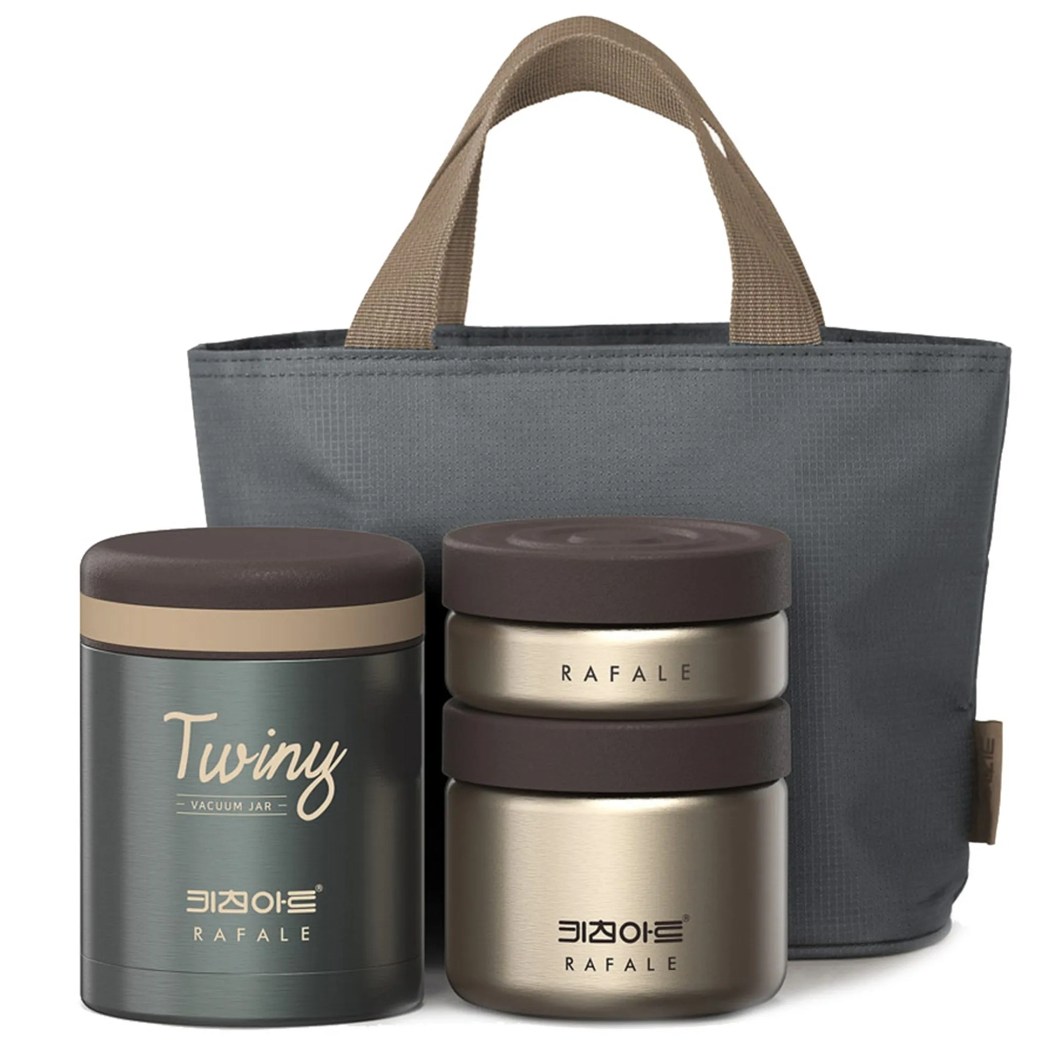 Kichen Art Rapal Twiny Insulated Lunch Box Set 1080ml, Mixed Colors, 1 Set - Insulated / Refrigerated Lunch Box - 🏆 #94 - Kitchen Essentials - Best of December