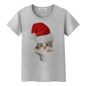 KITTEN CLAUS T-SHIRT