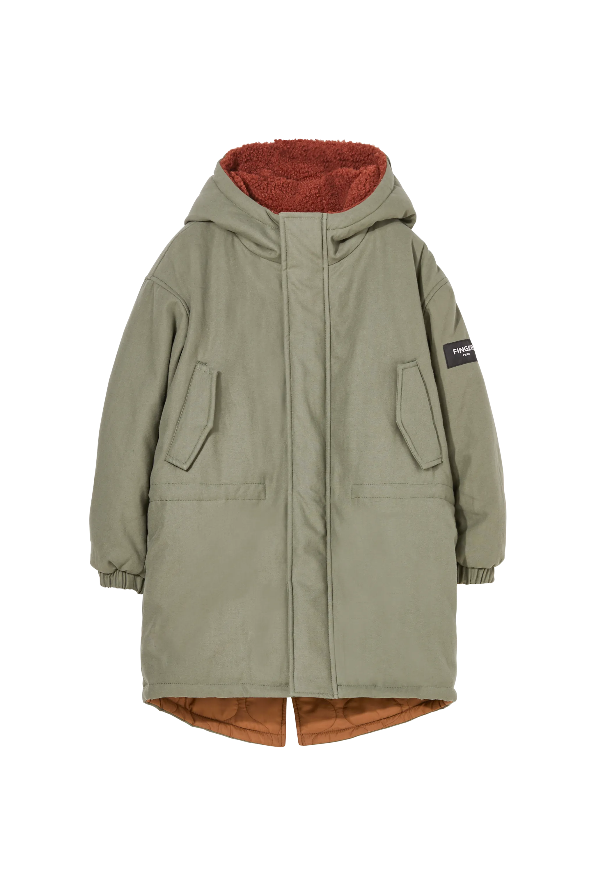 LAW Khaki - Reversible Hooded Parka