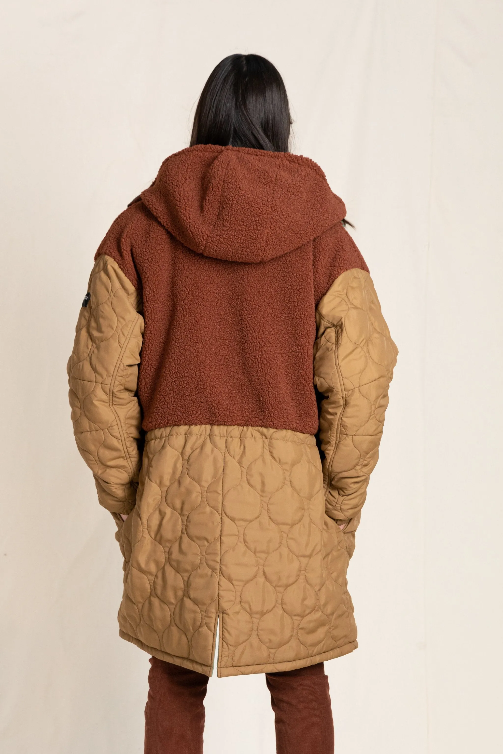 LAW Khaki - Reversible Hooded Parka