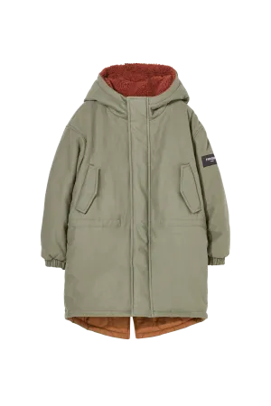 LAW Khaki - Reversible Hooded Parka