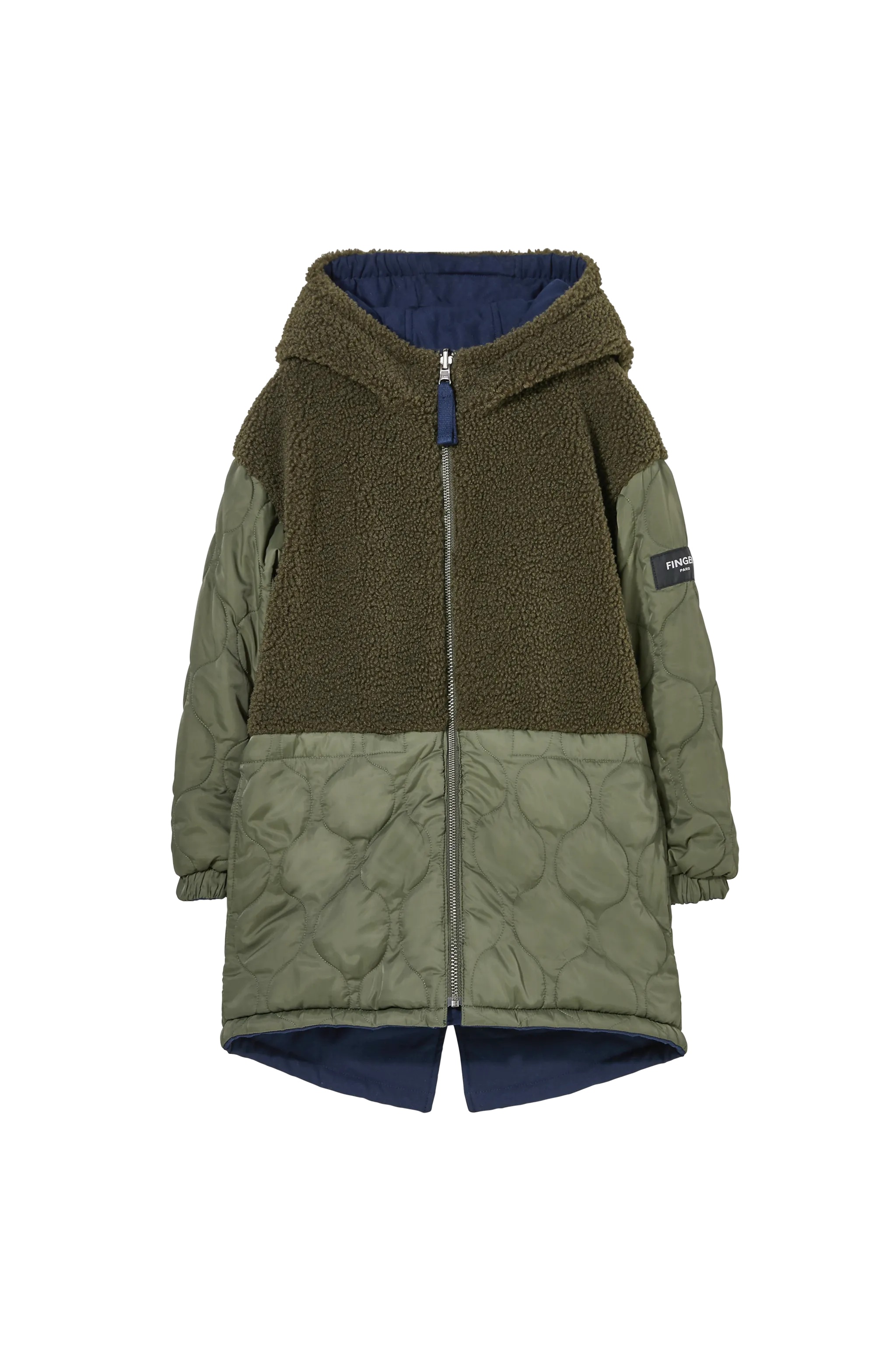 LAW Navy - Reversible Hooded Parka