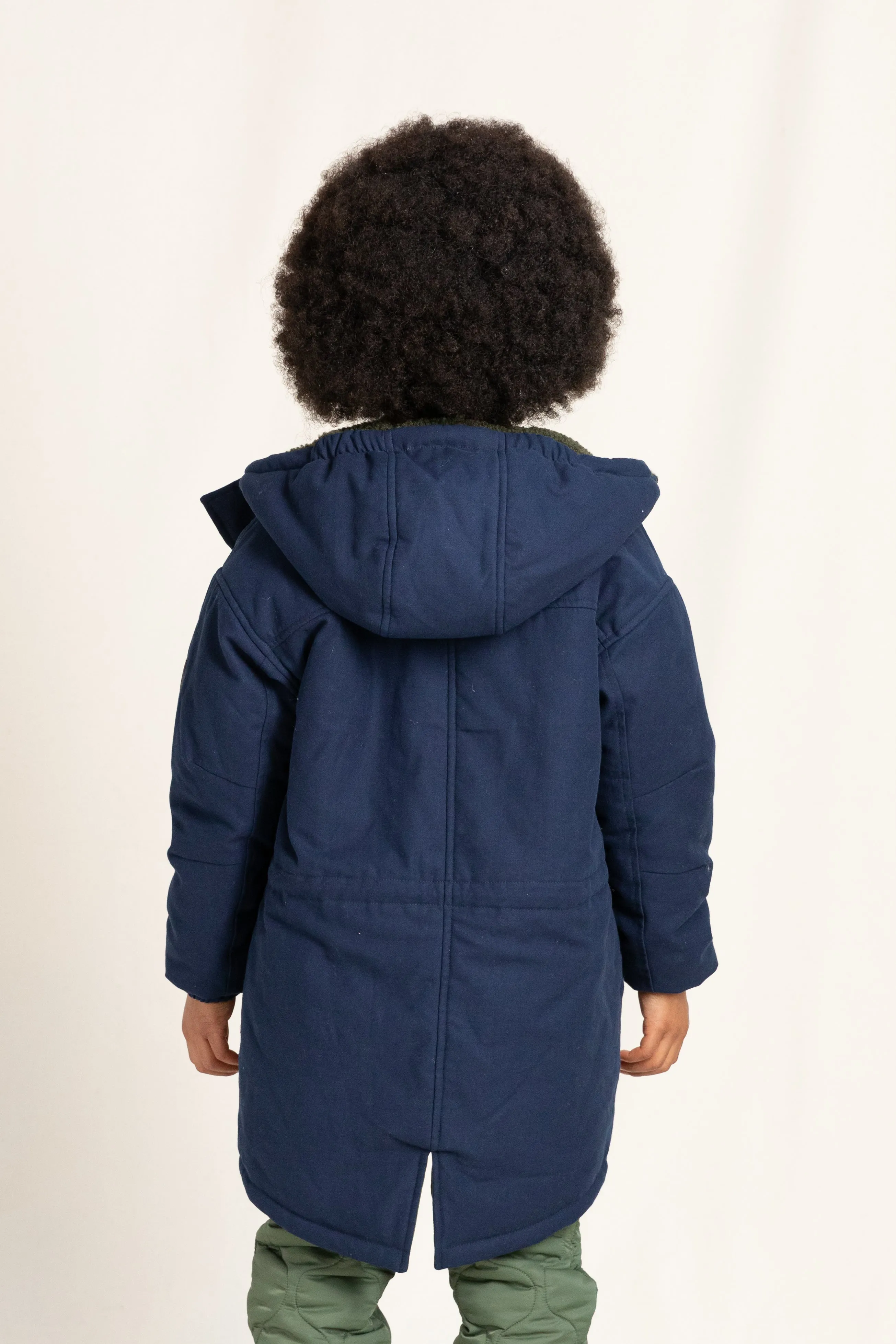 LAW Navy - Reversible Hooded Parka