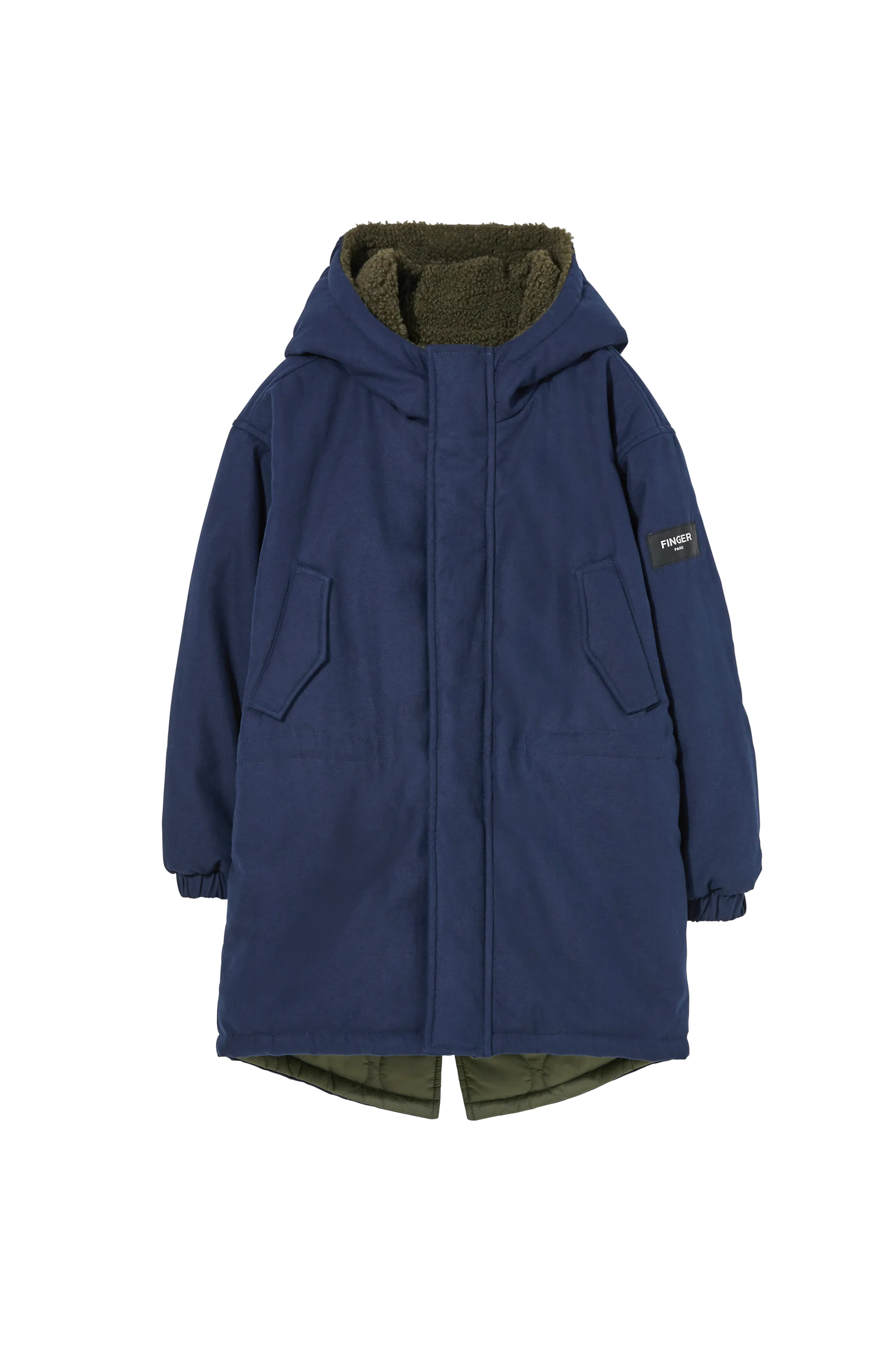 LAW Navy - Reversible Hooded Parka