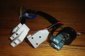 LG Fridge Compressor Overload Cutout & Harness - Part # 6877JR2042P, MRA12300