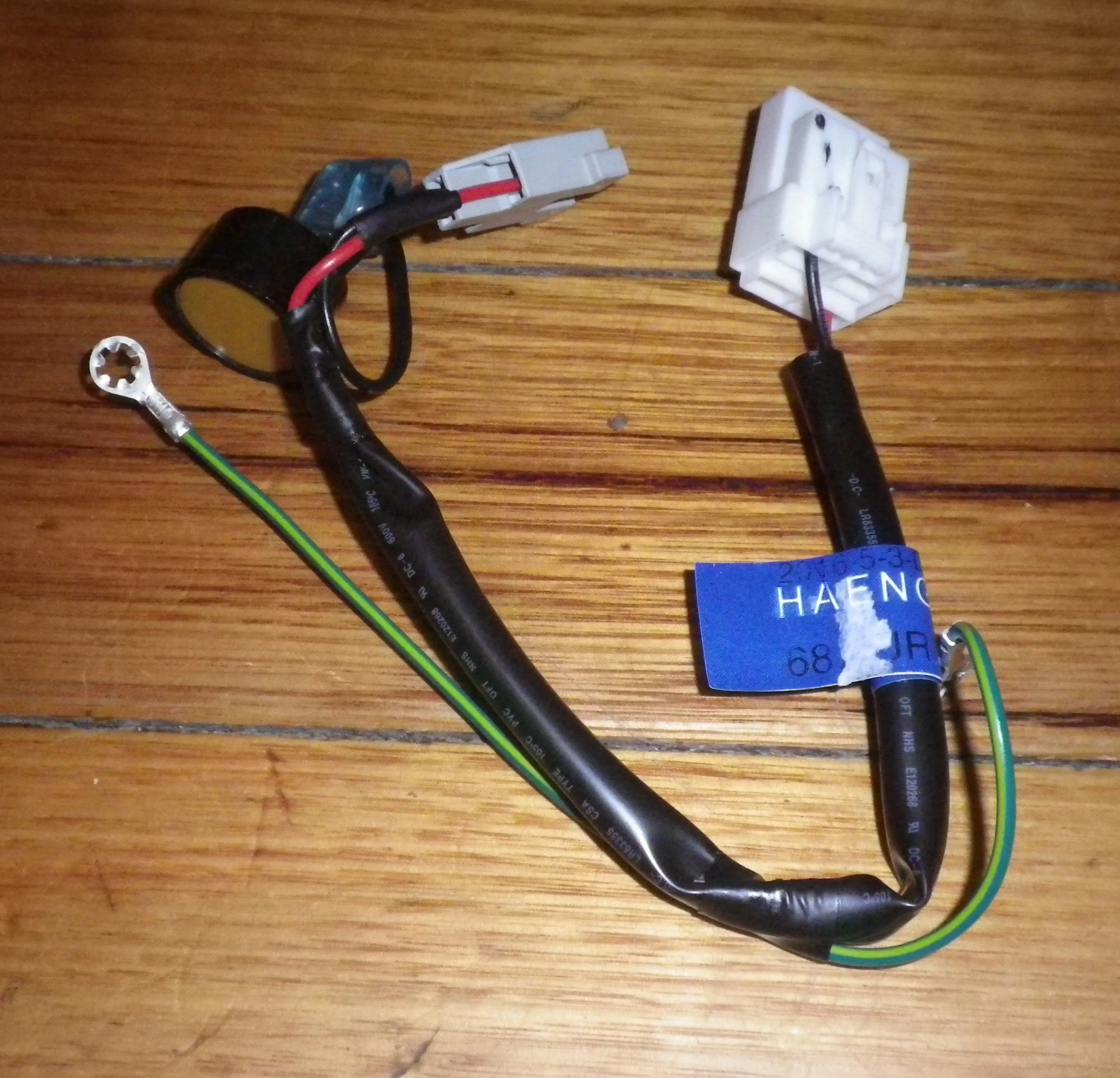 LG Fridge Compressor Overload Cutout & Harness - Part # 6877JR2042P, MRA12300