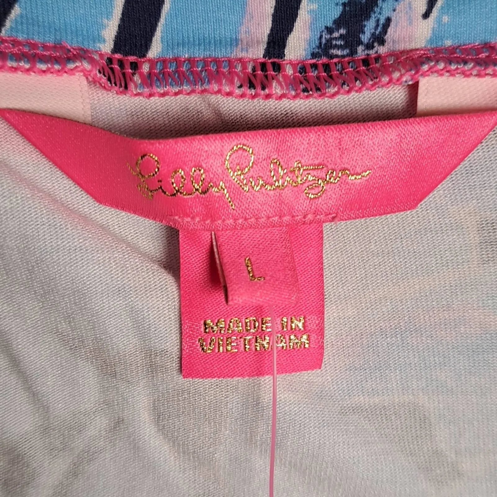 Lilly Pulitzer Jessalynne Romper Cockatoo Pink Pretty in Pink LG