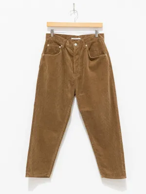 Loose Tapered Corduroy - Beige