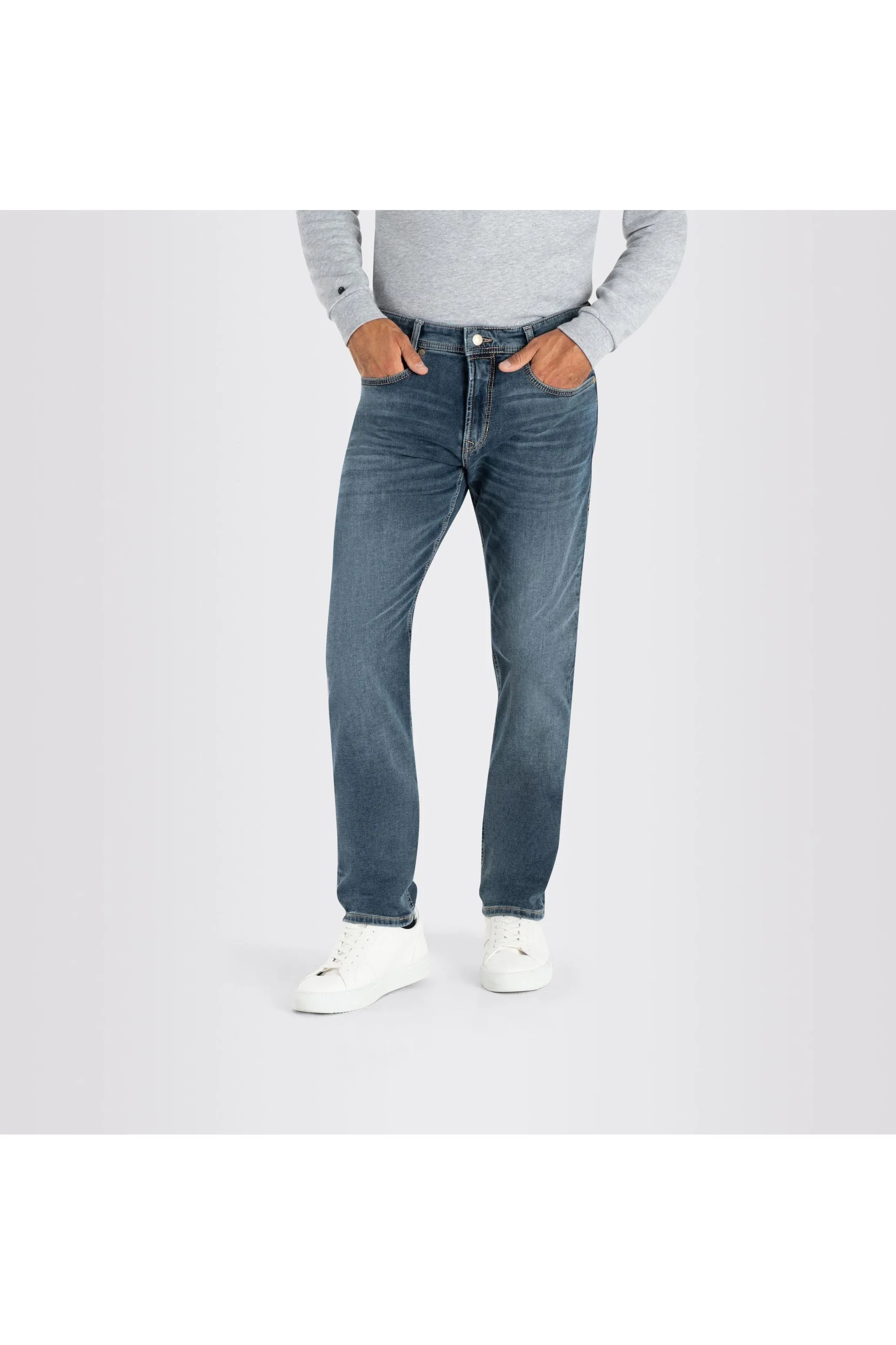 Mac Jeans-Men's Jog n Jeans 0590-00-0994L | H757 Night Blue Authentic Wash | Special Order Style