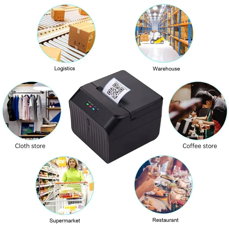 Milestone Printer Barcode Receipt Printer Thermal Receipt Printer Receipt Thermal Printer 58mm Bluetooth Impressora Niimbot Mini