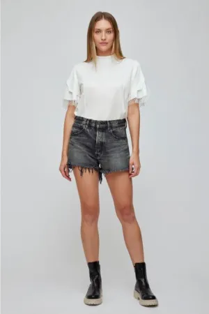 Moussy Mv Perrysburg Shorts in Light Black