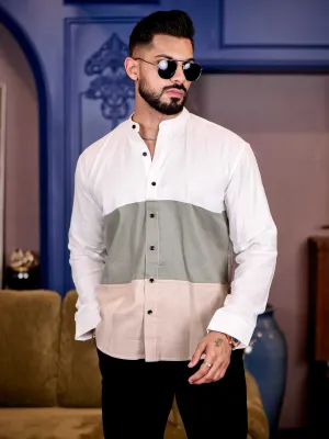 Multi Color Cut n sew Premium Kurta Linen Shirt For Men