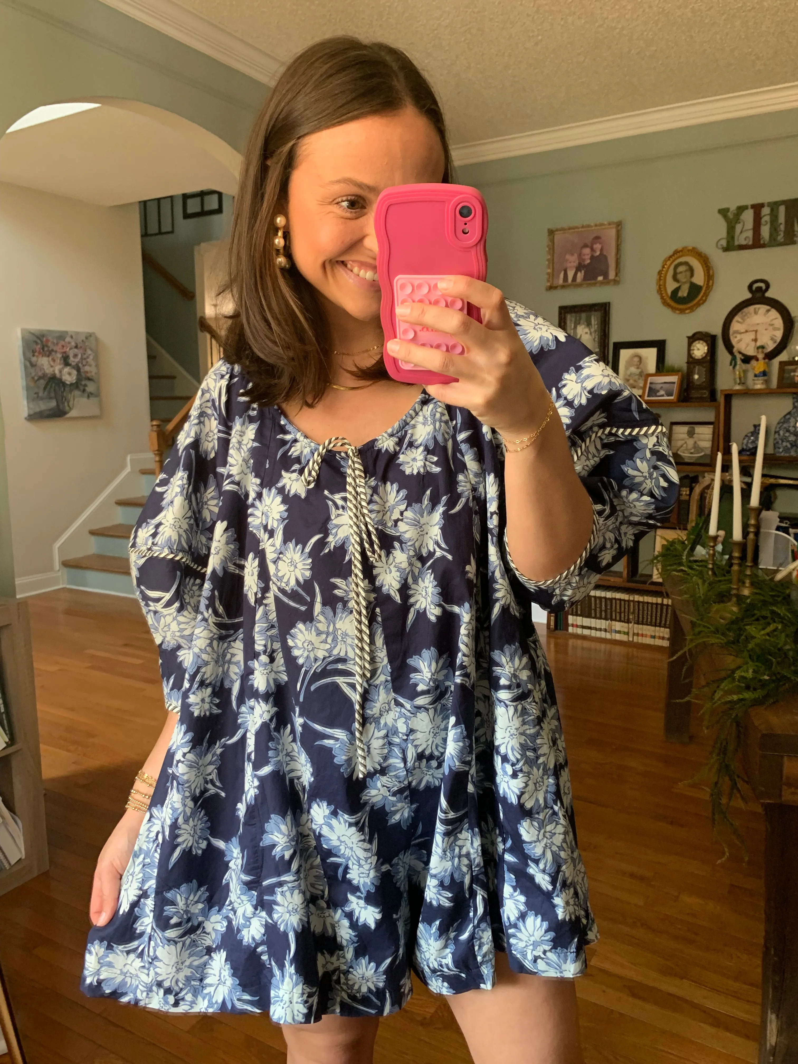 Nautical Nectar Floral Romper