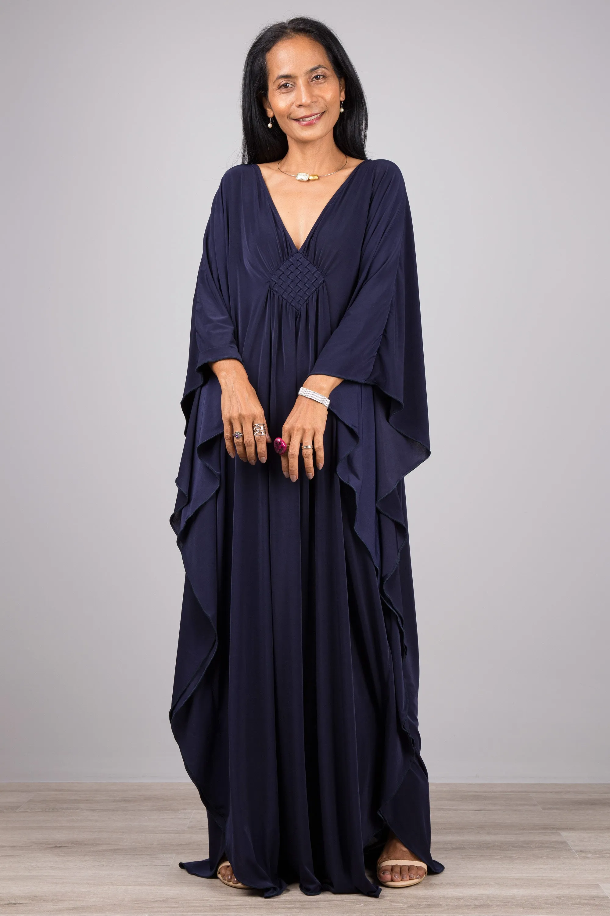 Navy Blue kaftan