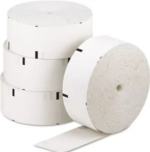 Ncr Atm Paper Rolls 3-1/8 Inch  X 1960 Ft White 4/Carton