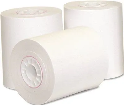 Ncr Thermal Paper Rolls 2-1/4 Inch  X 165 Ft White 6/Pack