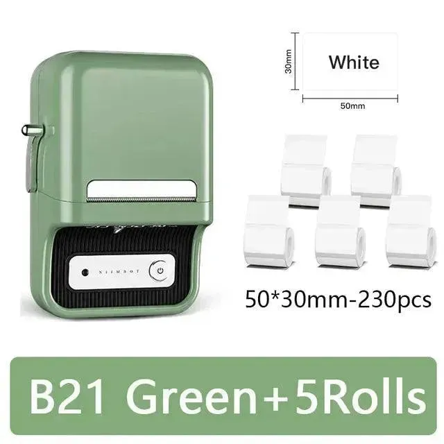 Niimbot B21 Portable Inkless Thermal Printer